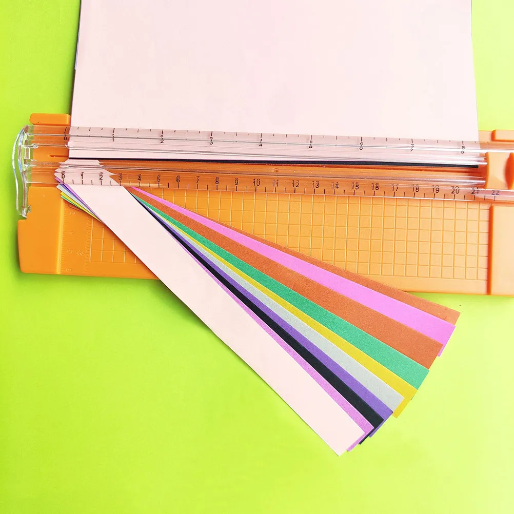 Portable Paper Cutter Plastic Manual Paper Trimmer Desktop Cutting Board for Crafts Photo Documents Office Use Scrapbooking
Portable Paper Cutter Plastic Manual Paper Trimmer Desktop Cutting Board for Crafts Photo Documents Office Use Scrapbooking