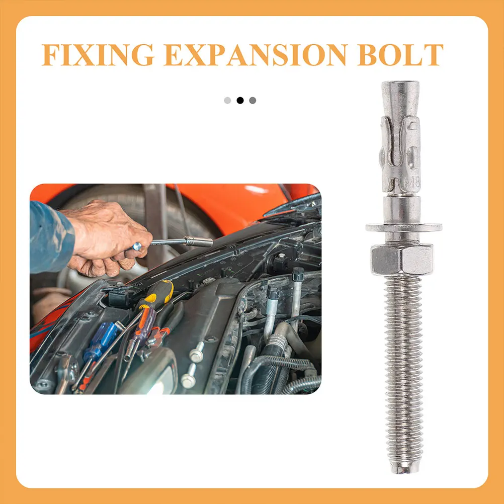 2Pcs Concrete Wedge Anchors 304 Stainless Steel Expansion Screws for Wall Fasteners Heavy Duty Brick Concrete Structures
2Pcs Concrete Wedge Anchors 304 Stainless Steel Expansion Screws for Wall Fasteners Heavy Duty Brick Concrete Structures