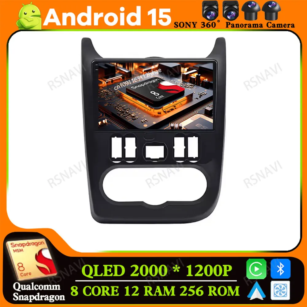 Android 15 for Renault Logan 1 Sandero 2009 2010 2011 2012 - 2015 Largus Dacia Duster Navigation GPS QLED Wireless Carplay Auto
Android 15 for Renault Logan 1 Sandero 2009 2010 2011 2012 - 2015 Largus Dacia Duster Navigation GPS QLED Wireless Carplay Auto