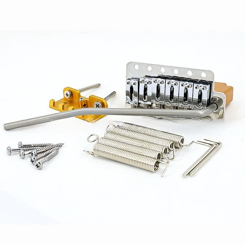 Chrome Saddle ST Electric Guitar Bridge Guitar Bridge 1 Piece Included
Chrome Saddle ST Electric Guitar Bridge Guitar Bridge 1 Piece Included