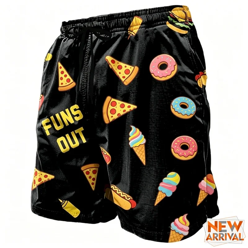Funny Pickles & Fast Food Graphic Swim Trunks For Men Casual 3D Printed Short Pants Summer Hawaii Surf Swimsuit Beach Shorts
Funny Pickles & Fast Food Graphic Swim Trunks For Men Casual 3D Printed Short Pants Summer Hawaii Surf Swimsuit Beach Shorts