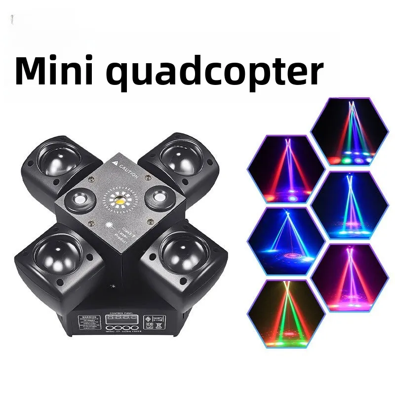 Mini small four arm beam of light KTV lights laser flash light bar atmosphere KTV stage
Mini small four arm beam of light KTV lights laser flash light bar atmosphere KTV stage