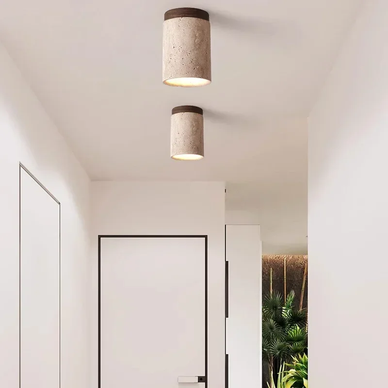 Modern Stone Travertine Ceiling Lamp Bedroom Corridor Flush Mounted Foyer Hallway Staircase Indoor Lighting Fixture Decoration 
Modern Stone Travertine Ceiling Lamp Bedroom Corridor Flush Mounted Foyer Hallway Staircase Indoor Lighting Fixture Decoration