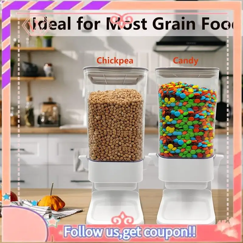 Upgraded 1 Piece Cereal Dispenser Countertop Organization And Storage Containers For Kitchen,Dry Food Dispenser
Upgraded 1 Piece Cereal Dispenser Countertop Organization And Storage Containers For Kitchen,Dry Food Dispenser