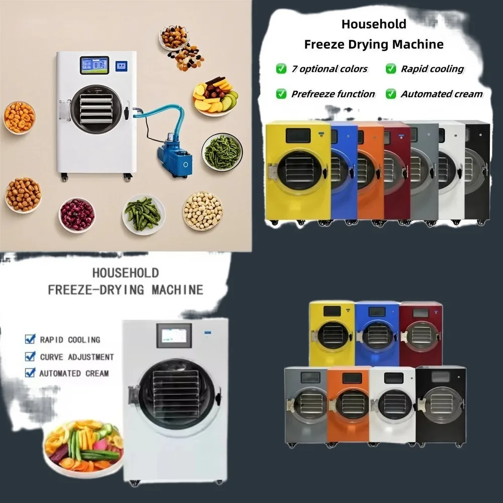 Lyophilization Dryer Freeze Household Food Homemade Home Vacuum Pump Freeze Dryer
Lyophilization Dryer Freeze Household Food Homemade Home Vacuum Pump Freeze Dryer