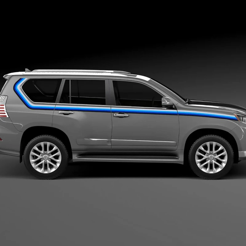 Car Vinyl Stickers For Lexus 2016 GX460 GX470 Retro Vintage Stripes modification customized Design sports decals
Car Vinyl Stickers For Lexus 2016 GX460 GX470 Retro Vintage Stripes modification customized Design sports decals
