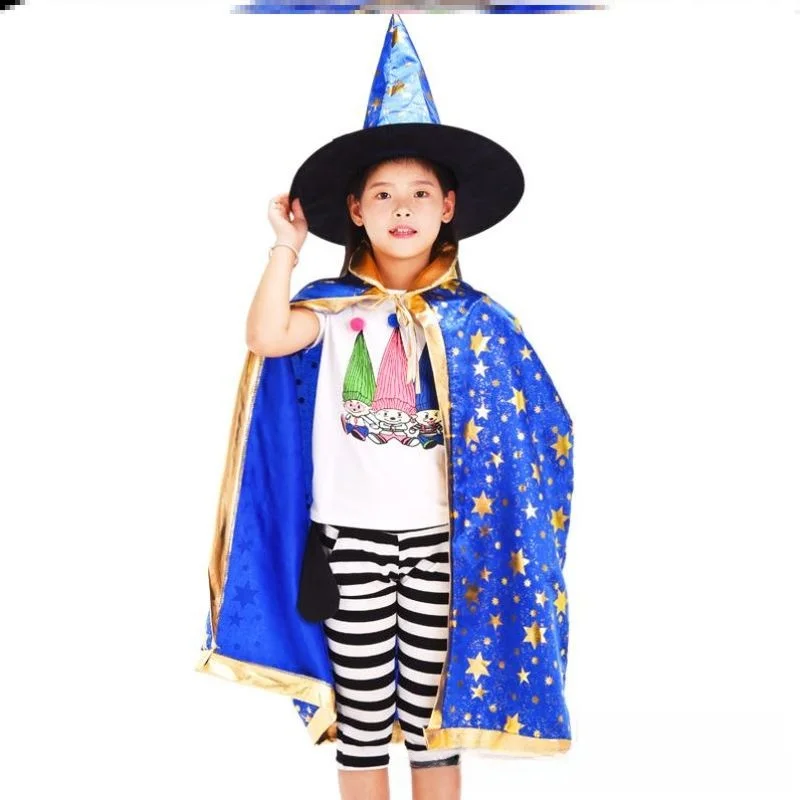 Хэллоуин пятизвездочная накидка ведьмы детская маскарадная накидка пар поливиниловый хлорид материал U5 Sle ПВХ ткань собрания
Хэллоуин пятизвездочная накидка ведьмы детская маскарадная накидка пар поливиниловый хлорид материал U5 Sle ПВХ ткань собрания