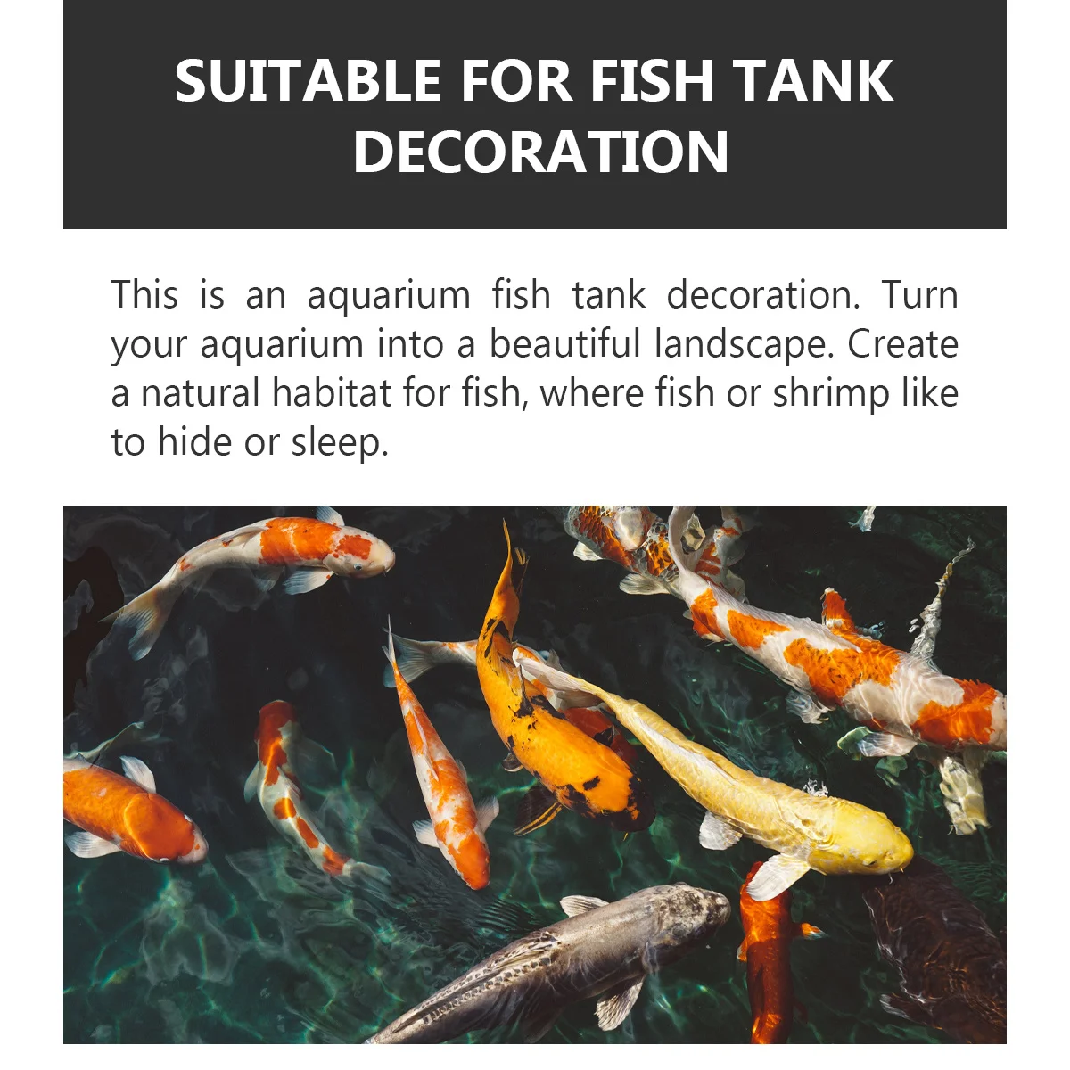 1Pcs Aquarium Fish Tank Ornamental Habitat Providing Shelter Natural Fish Landscape Shrimp Habitat Purple Sands Props 
1Pcs Aquarium Fish Tank Ornamental Habitat Providing Shelter Natural Fish Landscape Shrimp Habitat Purple Sands Props