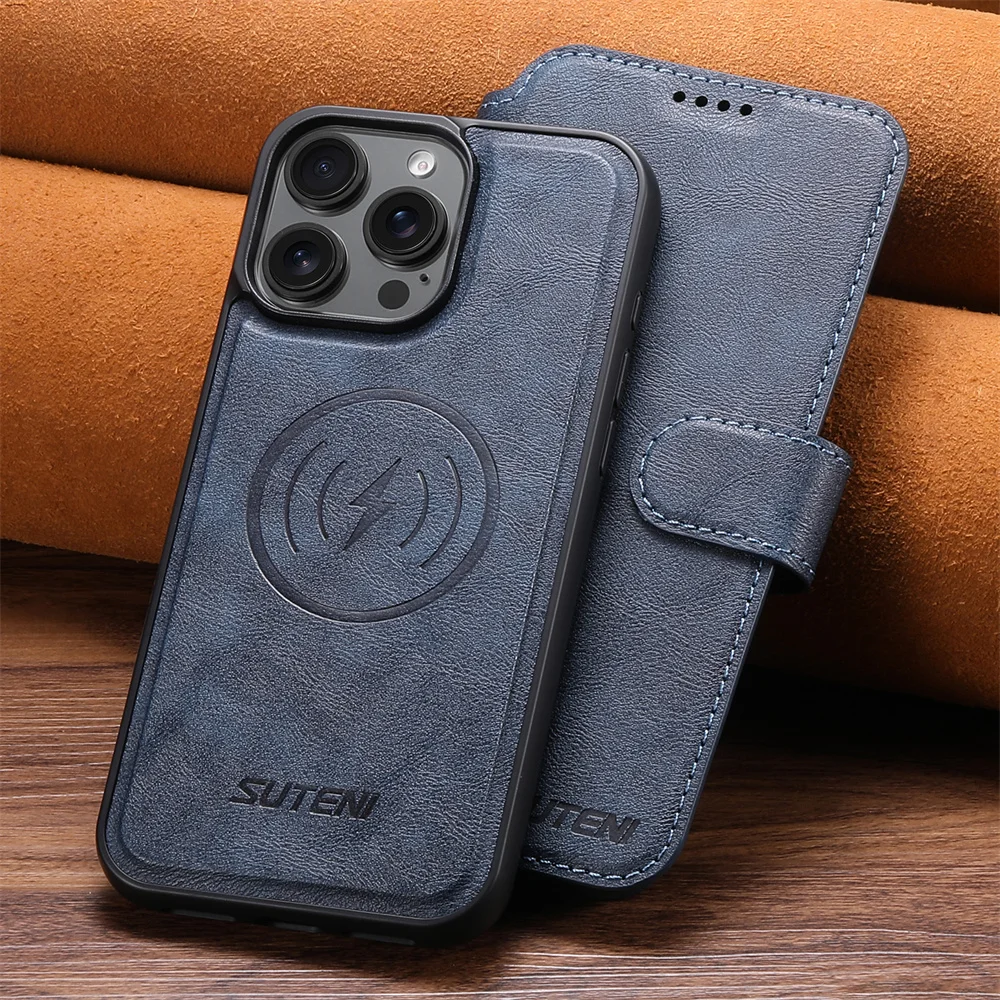 Detachable Magnetic Wallet Case Card Holder Phone Case for IPhone 16 Plus 15 14 13 12 Pro Max Flip PU Leather Protective Cover
Detachable Magnetic Wallet Case Card Holder Phone Case for IPhone 16 Plus 15 14 13 12 Pro Max Flip PU Leather Protective Cover