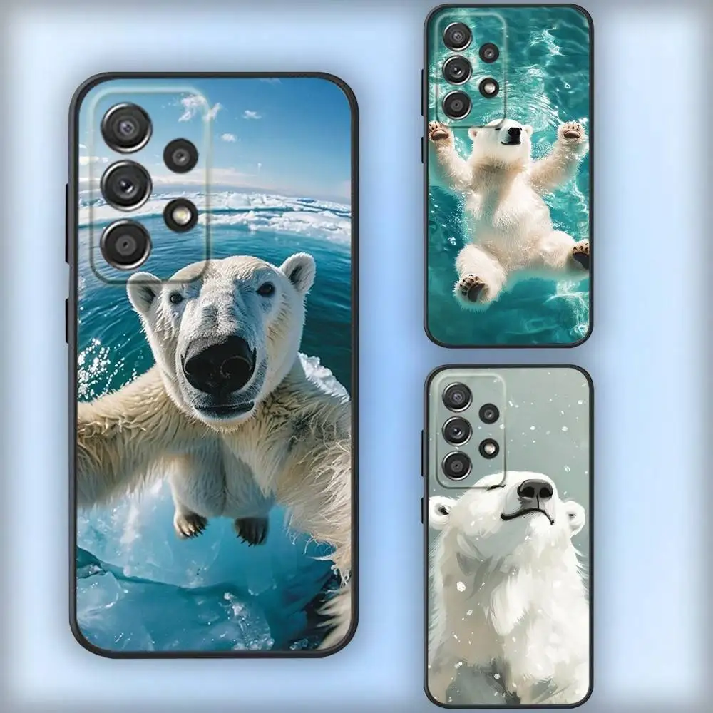 Cute Animal Polar Bear Phone Case For Samsung S25,S24,S21,S22,S23,S30,Ultra,S20,Plus,Fe,Lite,Note,10,9,5G Black Cover
Cute Animal Polar Bear Phone Case For Samsung S25,S24,S21,S22,S23,S30,Ultra,S20,Plus,Fe,Lite,Note,10,9,5G Black Cover