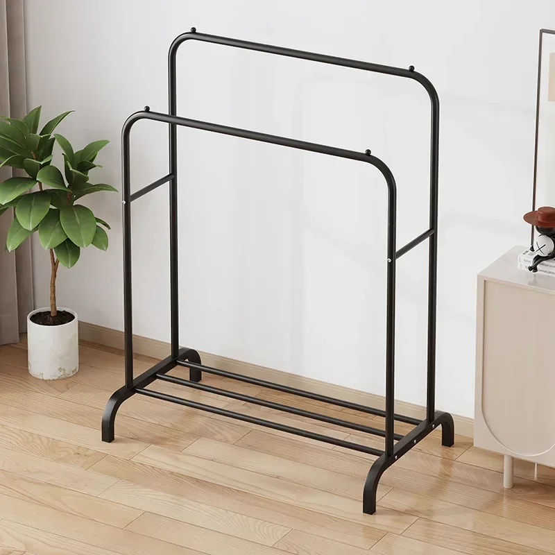 New model Hanging hanger Floor-to-ceiling high and low double-pole drying rack Storage shoe rack Household bedroom drying rack
New model Hanging hanger Floor-to-ceiling high and low double-pole drying rack Storage shoe rack Household bedroom drying rack
