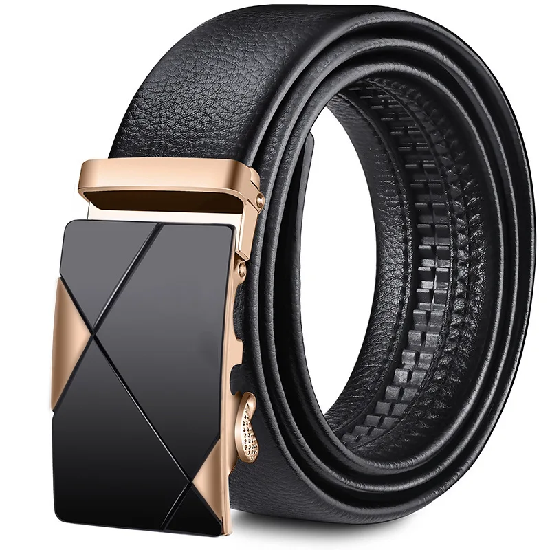 Men's belt can be cut automatic buckle leather belt fashion classic versatile trend pants belt
Men's belt can be cut automatic buckle leather belt fashion classic versatile trend pants belt