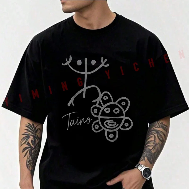 Taino Sun Coqui Puerto Rican Boricua Boriquen Pride Motorcycle Men's Fashion T-shirt Moto Cotton Casual Summer Short Sleeve Tops
Taino Sun Coqui Puerto Rican Boricua Boriquen Pride Motorcycle Men's Fashion T-shirt Moto Cotton Casual Summer Short Sleeve Tops