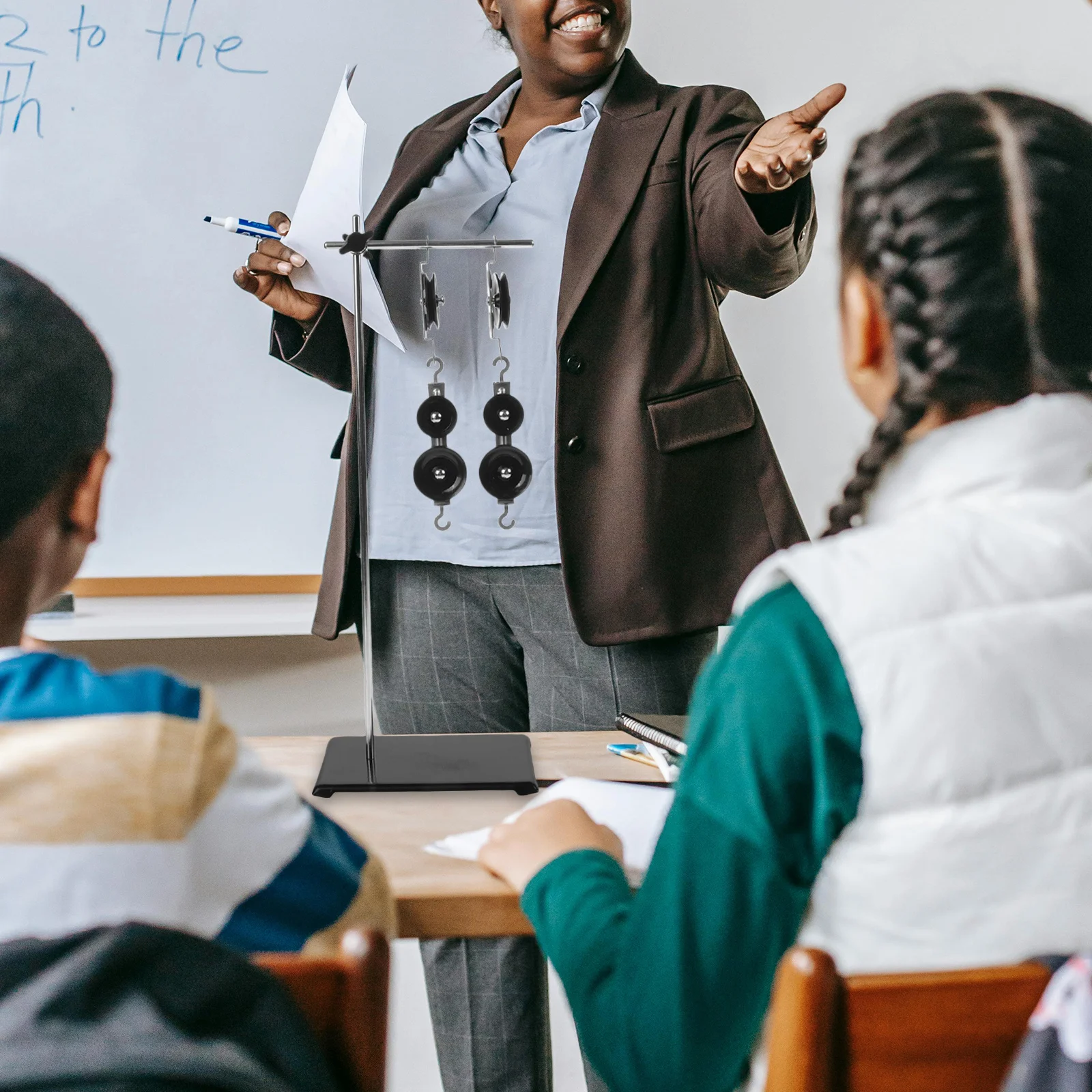 1Set Physics Pulley Block and Bracket Set Science Experimental Tool for Hands-on Mechanics Learning Educational Kit
1Set Physics Pulley Block and Bracket Set Science Experimental Tool for Hands-on Mechanics Learning Educational Kit