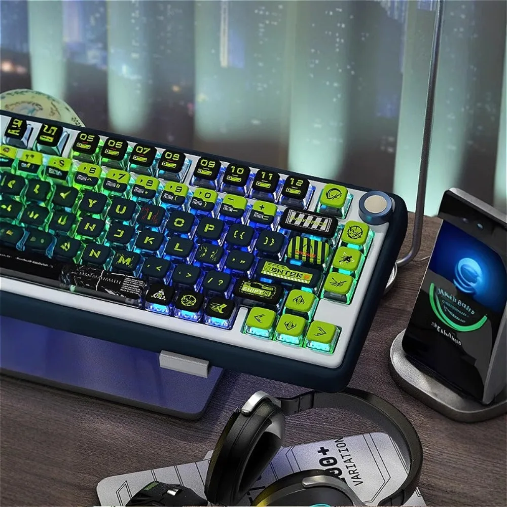 Doomsday Crossing Theme 4-Sided Translucent Personalized Keycaps for HI75 61 84 96 98 99 104 F87 and Other Wireless Keyboards
Doomsday Crossing Theme 4-Sided Translucent Personalized Keycaps for HI75 61 84 96 98 99 104 F87 and Other Wireless Keyboards