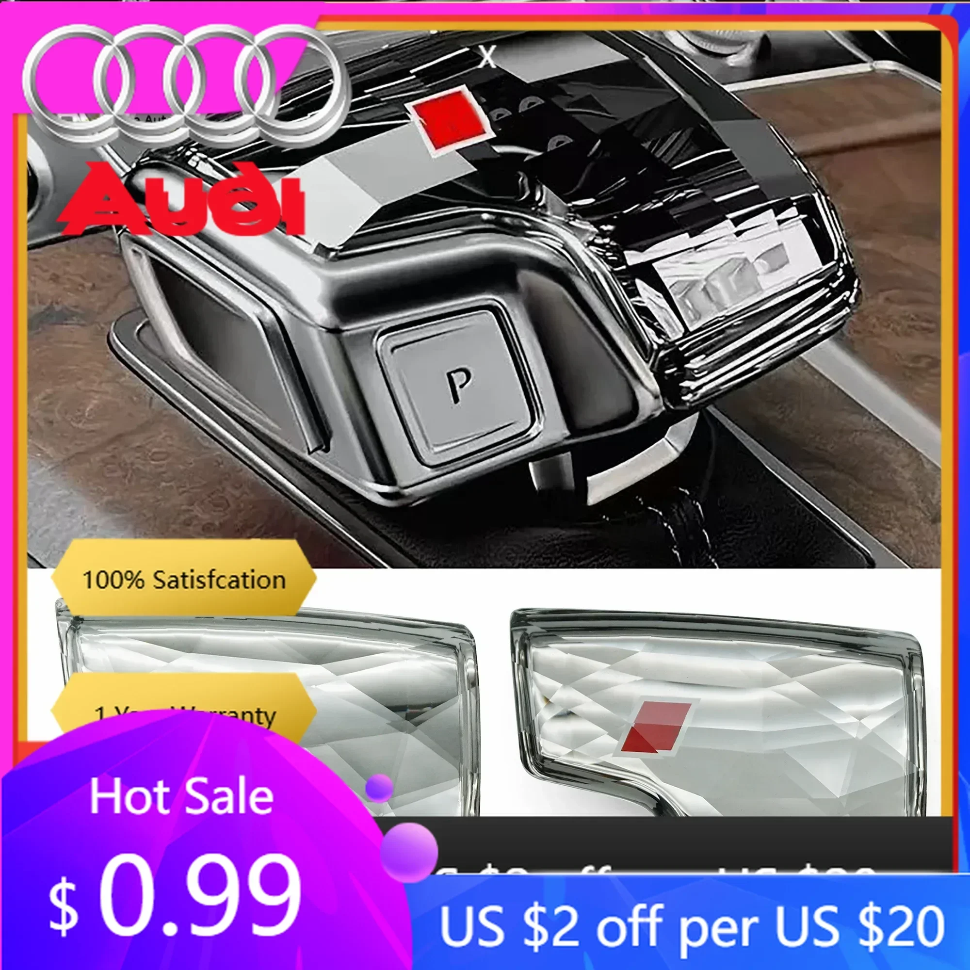 Новые колпаки-накладки 2025 года для Audi A4 B9/A6 C8, хрустальная накладка на рычаг КПП, верхняя крышка рычага переключения передач
Новые колпаки-накладки 2025 года для Audi A4 B9/A6 C8, хрустальная накладка на рычаг КПП, верхняя крышка рычага переключения передач