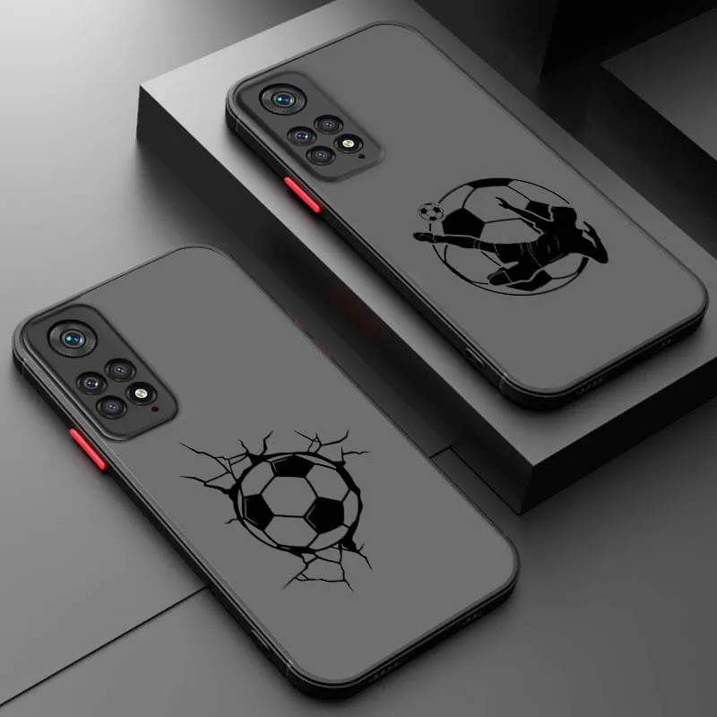 Art Football Cool For Xiaomi Redmi Note 12S 11S 11E 11R 10 10T 10S 9S 9 9T 8T 8 7S 7 Pro Lite Max Frosted Phone Case Cover
Art Football Cool For Xiaomi Redmi Note 12S 11S 11E 11R 10 10T 10S 9S 9 9T 8T 8 7S 7 Pro Lite Max Frosted Phone Case Cover