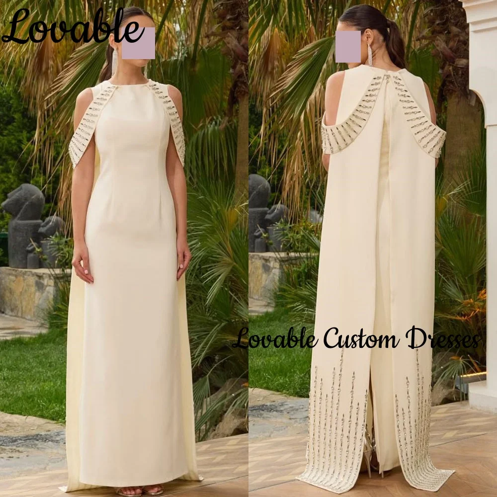 Women'S Evening Dresses Customize Column Scoop Neckline Floor-Length Formal Occasion Dresses Beadings Zipper Up Cap Straps Vesti
Women'S Evening Dresses Customize Column Scoop Neckline Floor-Length Formal Occasion Dresses Beadings Zipper Up Cap Straps Vesti