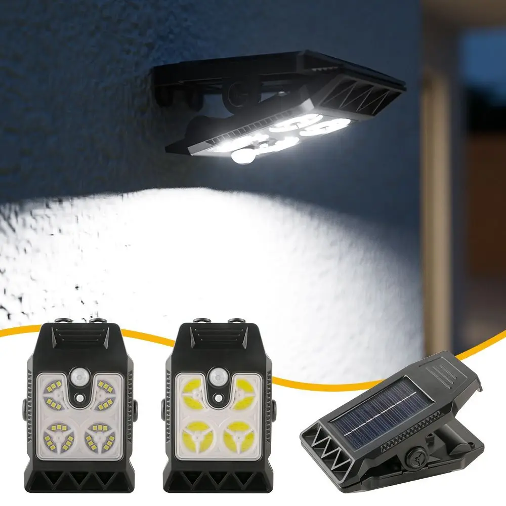 Waterproof LED Solar Clip Light Wireless Intelligent Sensing Motion Sensor Solar Lamp Ultra Bright Multifunctional
Waterproof LED Solar Clip Light Wireless Intelligent Sensing Motion Sensor Solar Lamp Ultra Bright Multifunctional