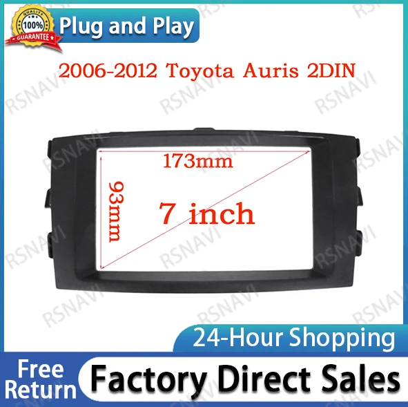 7-дюймовая Автомобильная фара для Toyota Auris 2006-2012, стереооблицовка, крепление для приборной панели, автомобильный комплект рамы DVD In-Dash
7-дюймовая Автомобильная фара для Toyota Auris 2006-2012, стереооблицовка, крепление для приборной панели, автомобильный комплект рамы DVD In-Dash