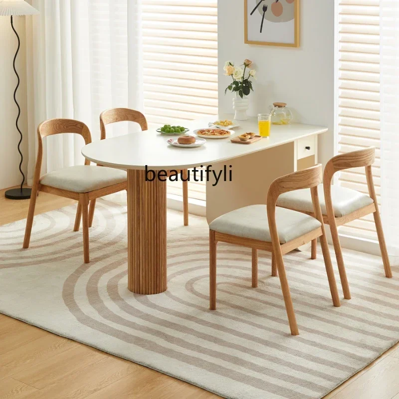 Solid Wood Dining Table Living Room Home Kitchen Island Dining Table Nordic Simple Modern Simple Table
Solid Wood Dining Table Living Room Home Kitchen Island Dining Table Nordic Simple Modern Simple Table