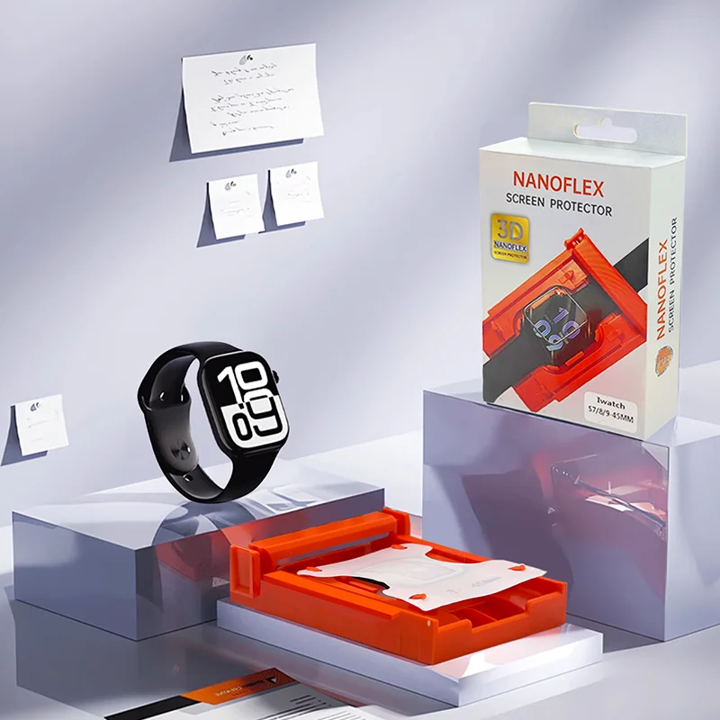 Легко устанавливаемый комплект защиты экрана для Apple Watch S11-10-42 мм-46 мм iwatch Series 9 8 7 44-45 мм Мягкая керамическая пленка Ultra1-2-3-49 мм
Легко устанавливаемый комплект защиты экрана для Apple Watch S11-10-42 мм-46 мм iwatch Series 9 8 7 44-45 мм Мягкая керамическая пленка Ultra1-2-3-49 мм