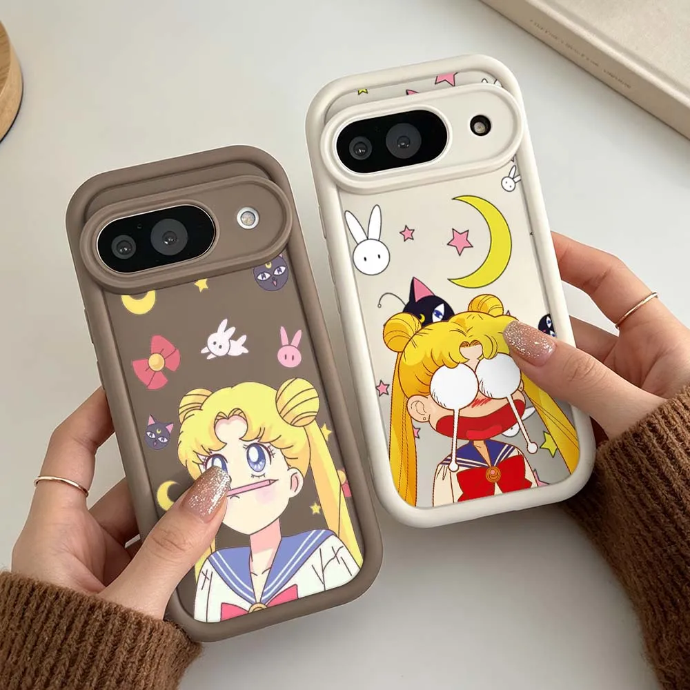 Luxury Girl S-Sailors M-Moons Phone Case For Google Pixel 10 9 8A 8 7 7A Pro XL 5G Eye Ladder Soft Silicon Shockproof Cover
Luxury Girl S-Sailors M-Moons Phone Case For Google Pixel 10 9 8A 8 7 7A Pro XL 5G Eye Ladder Soft Silicon Shockproof Cover