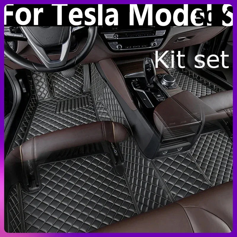 Автомобильные коврики для Tesla Model S 2012 ~ 2022, Роскошный Ковер, автомобильные интерьерные части, напольный коврик, набор кожаных ковриков, автомобильные аксессуары, водонепроницаемый коврик
Автомобильные коврики для Tesla Model S 2012 ~ 2022, Роскошный Ковер, автомобильные интерьерные части, напольный коврик, набор кожаных ковриков, автомобильные аксессуары, водонепроницаемый коврик