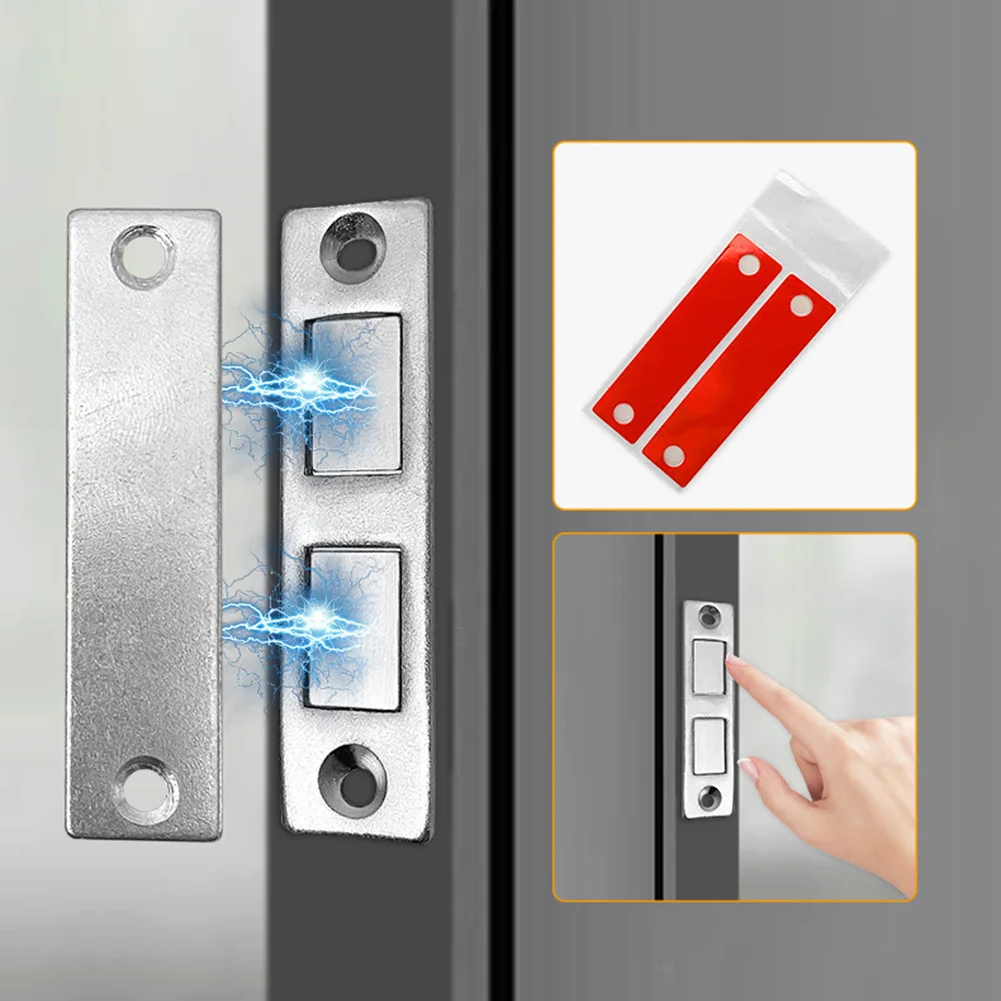 2Set Magnetic Cabinet Catches Door Stops Magnet Invisible Ultra-Thin Anti-Rust Door Magnet Suction With Screw Catch Hardware
2Set Magnetic Cabinet Catches Door Stops Magnet Invisible Ultra-Thin Anti-Rust Door Magnet Suction With Screw Catch Hardware