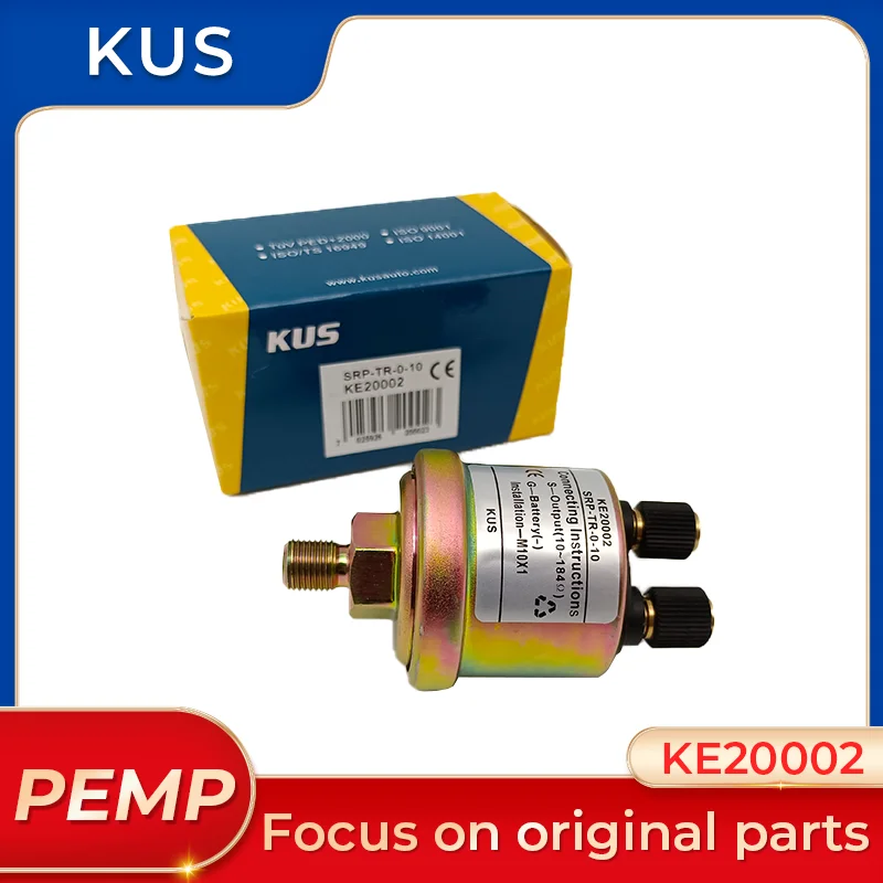 Original KUS KE20002 Oil Pressure Sensor VDO 360-081-032-003C M10x1.0 Thread No Alarm
Original KUS KE20002 Oil Pressure Sensor VDO 360-081-032-003C M10x1.0 Thread No Alarm