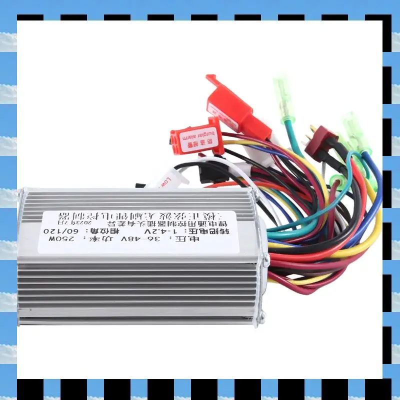ABME Electric Bicycle Controller E-Bike Accessories 36V/48V 250W Electric Bike Motor Brushless Sinewave Controller Replacement P
ABME Electric Bicycle Controller E-Bike Accessories 36V/48V 250W Electric Bike Motor Brushless Sinewave Controller Replacement P