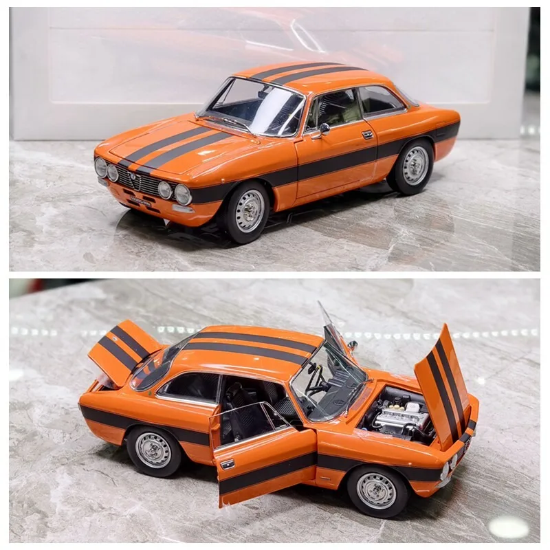 Diecast NOREV 1:18 Scale Alfa Romeo 2000 GTV 1973 187918 Alloy Car Model
Diecast NOREV 1:18 Scale Alfa Romeo 2000 GTV 1973 187918 Alloy Car Model