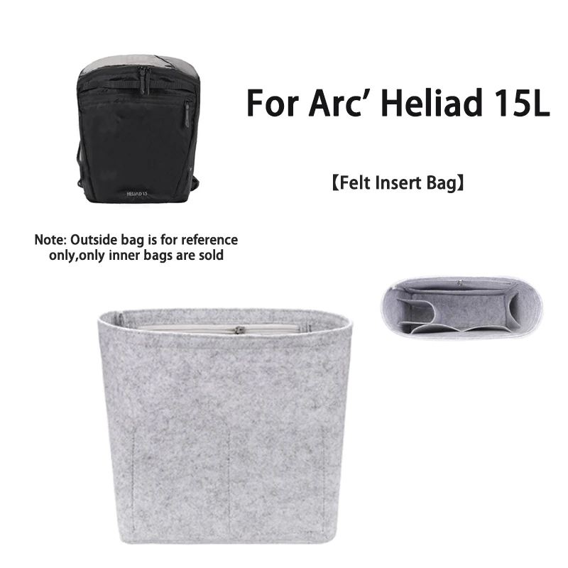 EverToner фетровая вставка с внутренней подкладкой, органайзер для формирования сумки для дуговой гелиады/косельного рюкзака объемом 15 л
EverToner фетровая вставка с внутренней подкладкой, органайзер для формирования сумки для дуговой гелиады/косельного рюкзака объемом 15 л