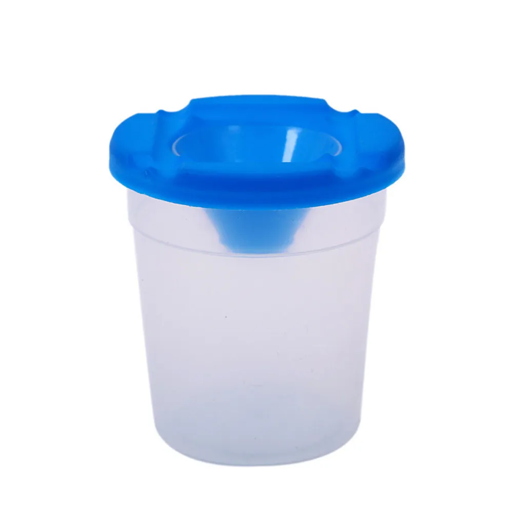 5Pcs Transparent Spill-Proof Paint Cups Plastic Brush Washer Container for Students Artists Watercolor Pottery Painting
5Pcs Transparent Spill-Proof Paint Cups Plastic Brush Washer Container for Students Artists Watercolor Pottery Painting