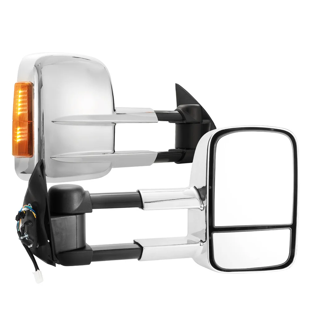 Extendable Foldable Plated Electric Rearview Mirror for Hilux 05-15 with Trailer Special Lights Silver
Extendable Foldable Plated Electric Rearview Mirror for Hilux 05-15 with Trailer Special Lights Silver