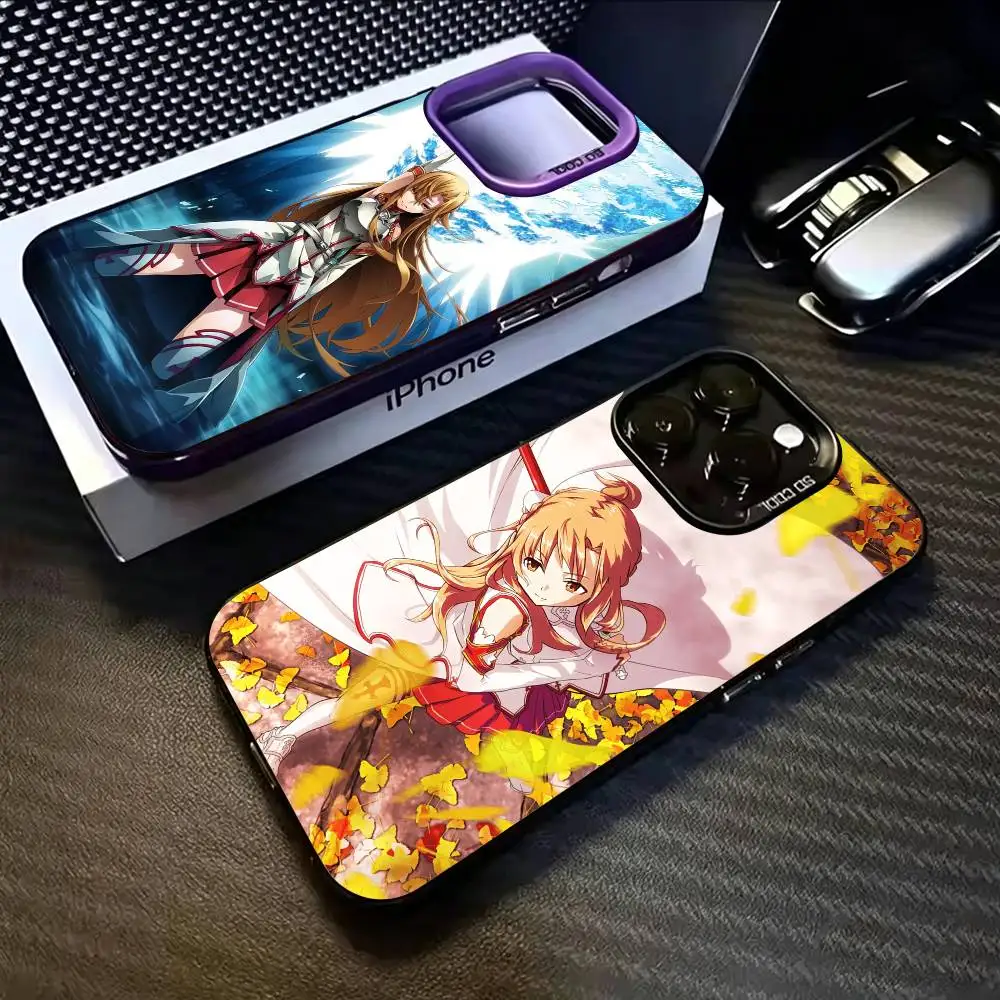 Sword Art Online Asuna Phone Case For iPhone 17,16,15,14,13,12,11 Plus,Pro Max,XS,Colorful Silver Black Cover
Sword Art Online Asuna Phone Case For iPhone 17,16,15,14,13,12,11 Plus,Pro Max,XS,Colorful Silver Black Cover