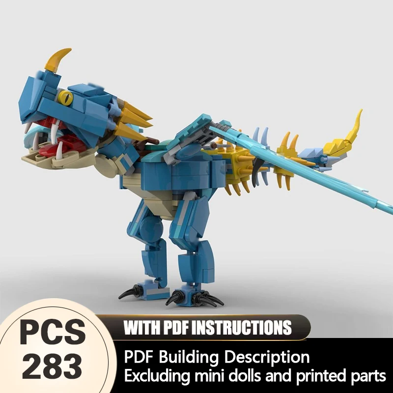 Creators Animal Series Model MOC Building Bricks Ferocious Dragon Modular Technology Gifts Holiday Assemble Children Toys Suit
Creators Animal Series Model MOC Building Bricks Ferocious Dragon Modular Technology Gifts Holiday Assemble Children Toys Suit