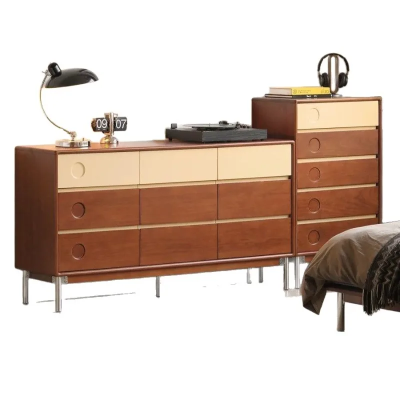 Solid wood chest, bedroom Bauhaus locker, household bedside drawer cabinet, antique storage cabinet
Solid wood chest, bedroom Bauhaus locker, household bedside drawer cabinet, antique storage cabinet