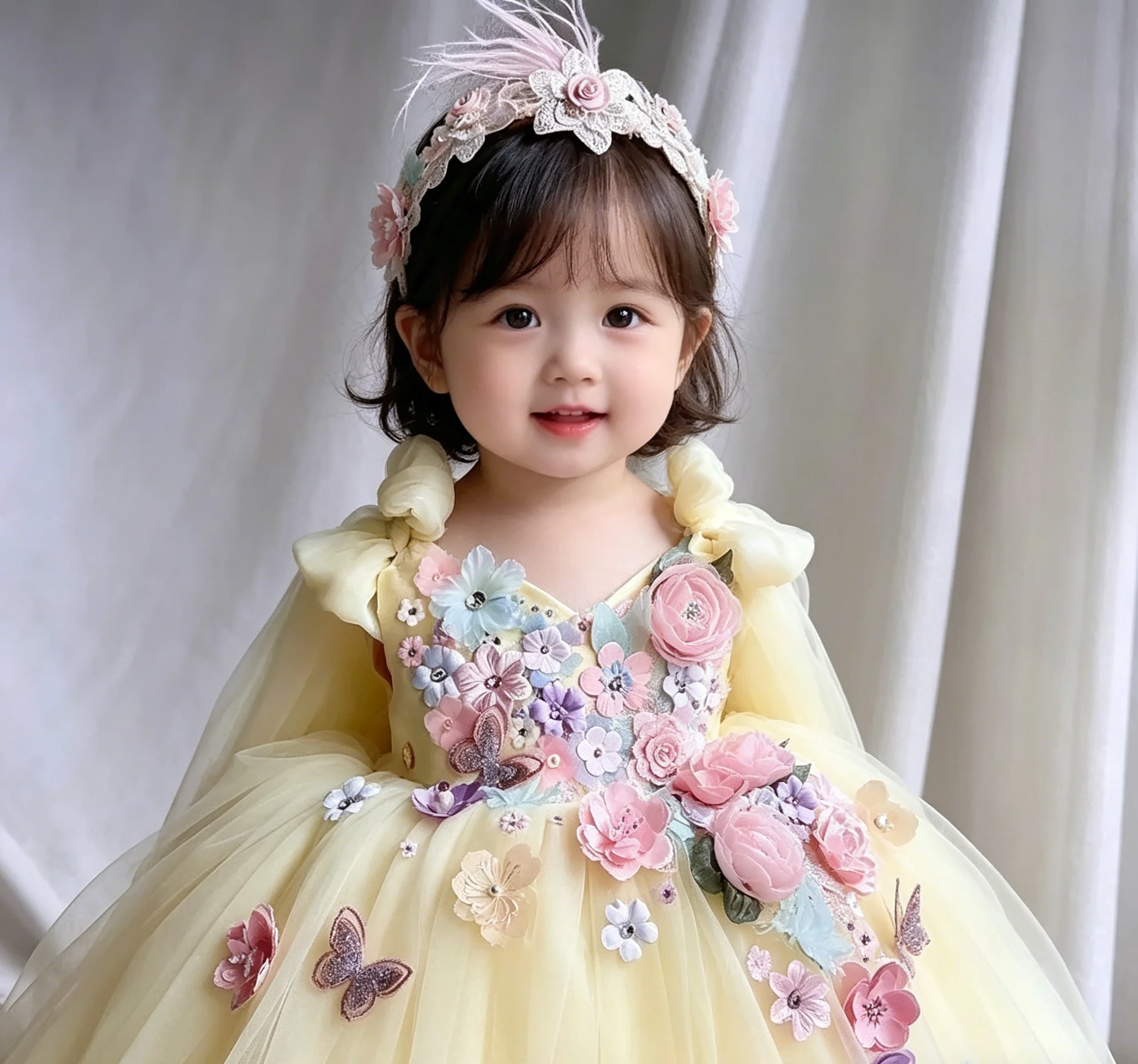 Lovely Flower Girl Dresses for Wedding Sleeveless Appliqued with Bow Tulle Puffy Kids Birthday First Communion Gowns Customized
Lovely Flower Girl Dresses for Wedding Sleeveless Appliqued with Bow Tulle Puffy Kids Birthday First Communion Gowns Customized