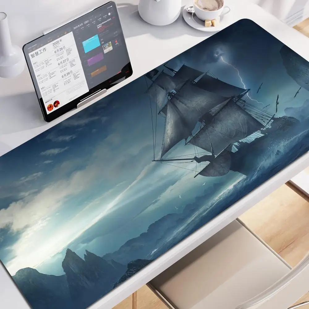 Skull Pirate Ship Large Mouse Pad Gaming Mousepad PC Gamer Computer Office Mouse Mat XXL Keyboard Mat Desk Pad Laptop Mausepad
Skull Pirate Ship Large Mouse Pad Gaming Mousepad PC Gamer Computer Office Mouse Mat XXL Keyboard Mat Desk Pad Laptop Mausepad