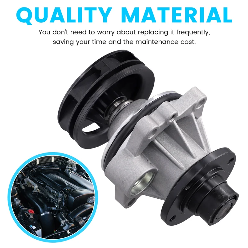 A03Z-11517509985 Coolant Water Pump For BMW E46 E36 E34 320I 323CI 325CI 325I 325XI 330CI 330I 525I Z3 11517527799
A03Z-11517509985 Coolant Water Pump For BMW E46 E36 E34 320I 323CI 325CI 325I 325XI 330CI 330I 525I Z3 11517527799