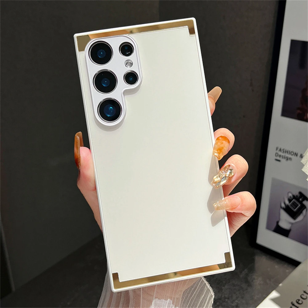 AG Original Matte Phone Case For Samsung Galaxy S24 S23 Ultra S22 S21 S20 Plus Candy Color Frosted Gold Frame Shockproof Cover
AG Original Matte Phone Case For Samsung Galaxy S24 S23 Ultra S22 S21 S20 Plus Candy Color Frosted Gold Frame Shockproof Cover