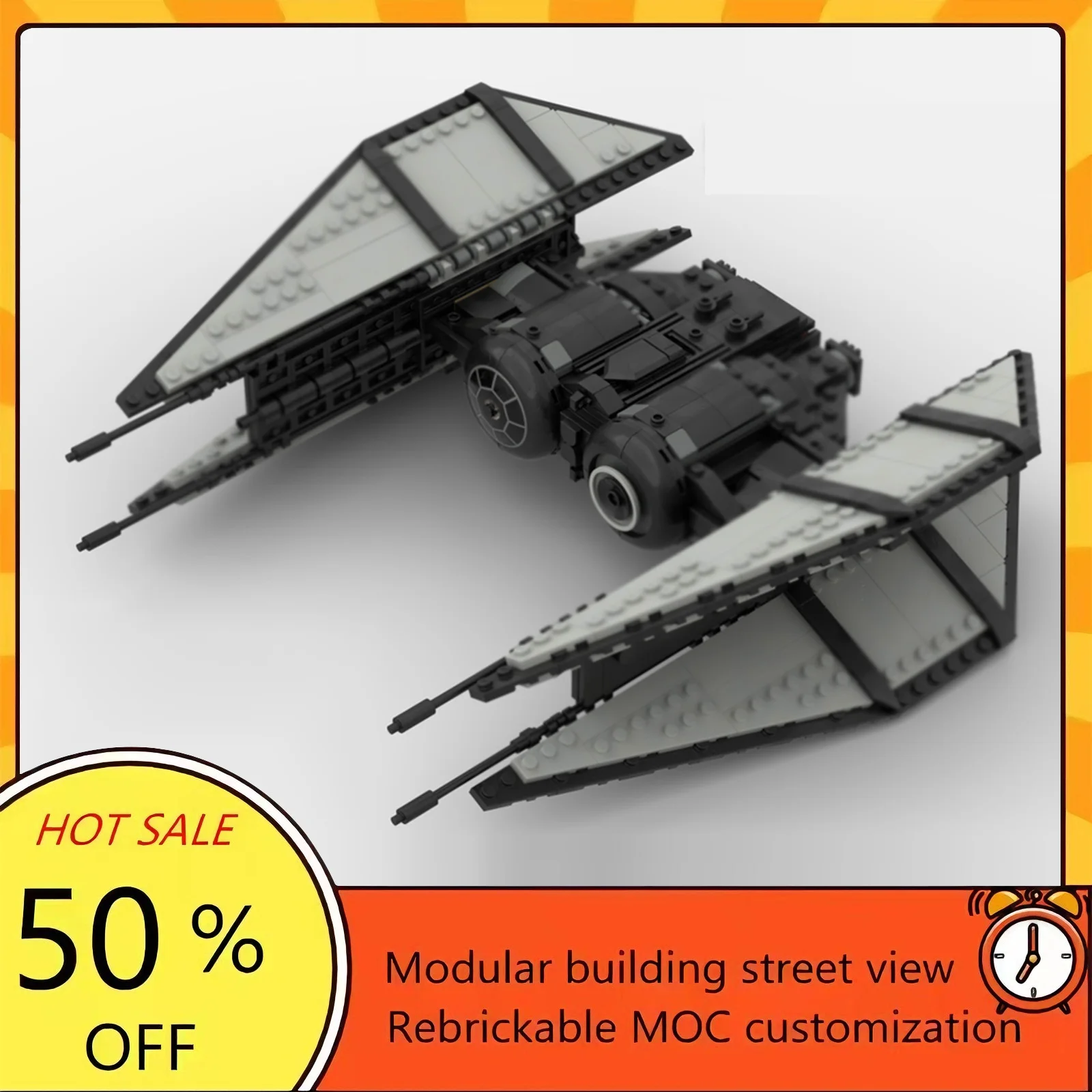 Набор для сборки космического корабля из 635 деталей, популярная модель по мотивам фильма «Звездные войны», модульные строительные блоки, технологичный подарок, игрушка для детей на праздники
Набор для сборки космического корабля из 635 деталей, популярная модель по мотивам фильма «Звездные войны», модульные строительные блоки, технологичный подарок, игрушка для детей на праздники