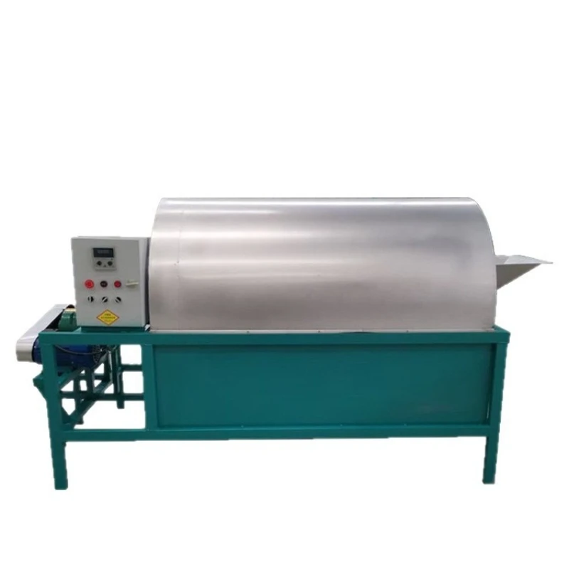 Drum type frying machine, small automatic frying machine, stainless steel electric heating frying machine
Drum type frying machine, small automatic frying machine, stainless steel electric heating frying machine