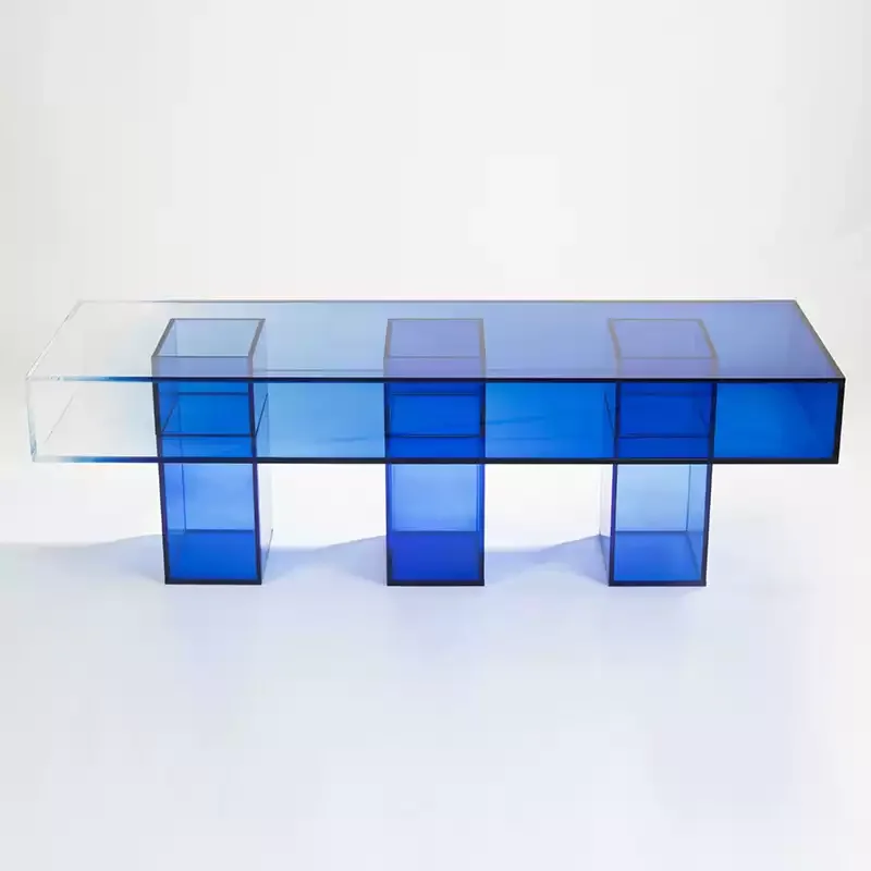 Nordic simple home personalized bench transparent acrylic gradual change light luxury chair porch sofa coffee table stool
Nordic simple home personalized bench transparent acrylic gradual change light luxury chair porch sofa coffee table stool