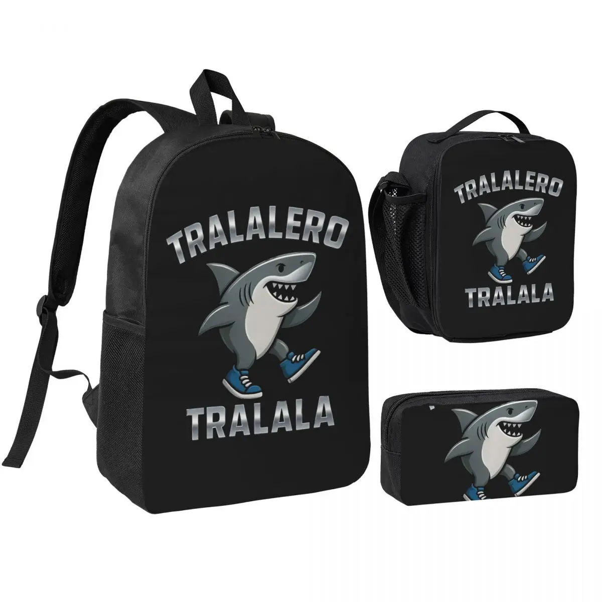 Tralalero Tralala Shark 3pecs/набор рюкзак для студентов итальянский Brainrot сумка для ноутбука сумка для обеда пенал
Tralalero Tralala Shark 3pecs/набор рюкзак для студентов итальянский Brainrot сумка для ноутбука сумка для обеда пенал