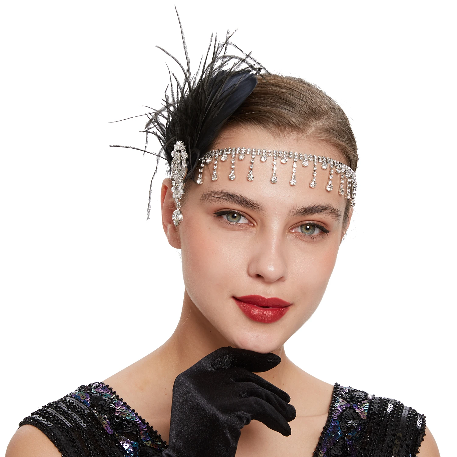 Gatsby jewelry same style headband crown European and American bride jewelry female rhinestone hair accessories
Gatsby jewelry same style headband crown European and American bride jewelry female rhinestone hair accessories