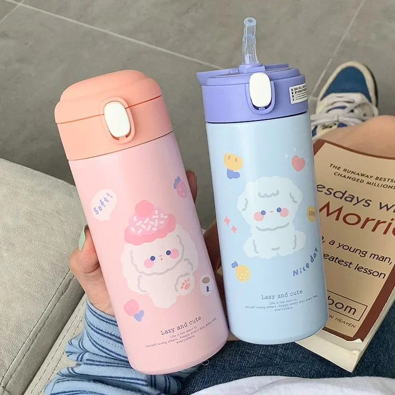 2023 New 380ML Stainless Steel Insulated Vacuum Bottle Cute Cartoon Girl Insulated Water Bottle Insulated Straw Cup Tumbling Bev
2023 New 380ML Stainless Steel Insulated Vacuum Bottle Cute Cartoon Girl Insulated Water Bottle Insulated Straw Cup Tumbling Bev