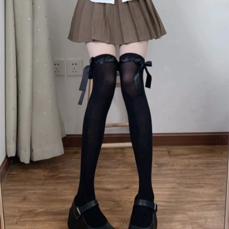 Girl Satin Lace Thigh High Socks Bow RibbonJKKnee High over--Knee Socks Japanese Hot Girl Calf
Girl Satin Lace Thigh High Socks Bow RibbonJKKnee High over--Knee Socks Japanese Hot Girl Calf