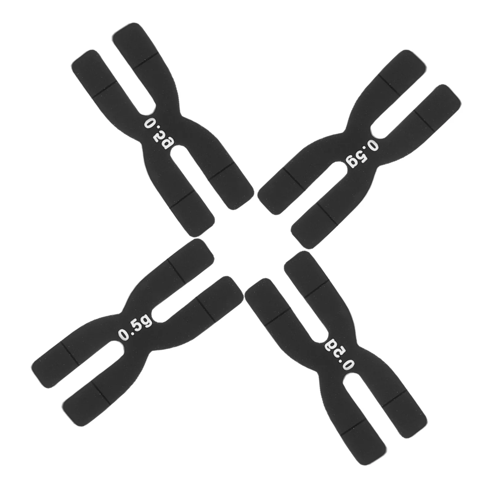 4Pcs Black Silicone Badminton Racket Weight Balance Strips H-Shaped Design Adjustable Performance Enhancement Tennis Equipment
4Pcs Black Silicone Badminton Racket Weight Balance Strips H-Shaped Design Adjustable Performance Enhancement Tennis Equipment